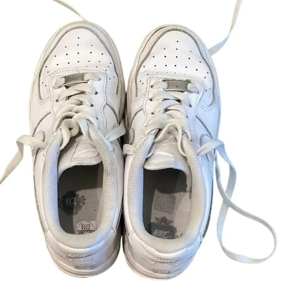 Nike Air Force 1 '07 Shoes US 4Y 4 Youth EU 36 White Classic Streetwear Athletic